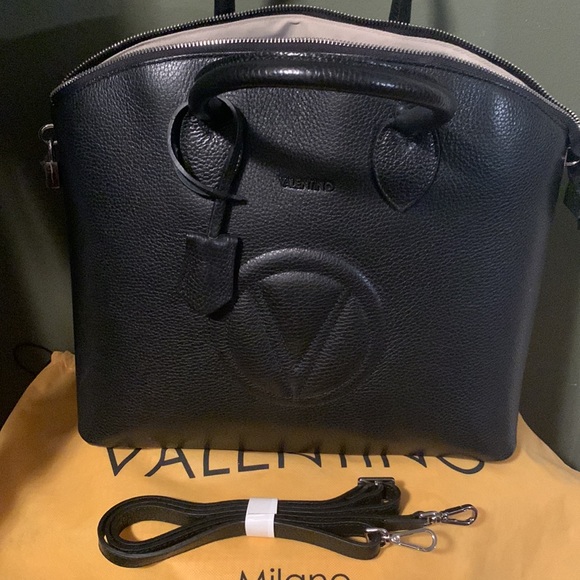 Designer Genuine Black Crossbody Bag, used once, in very good condition. - Picture 11 of 13